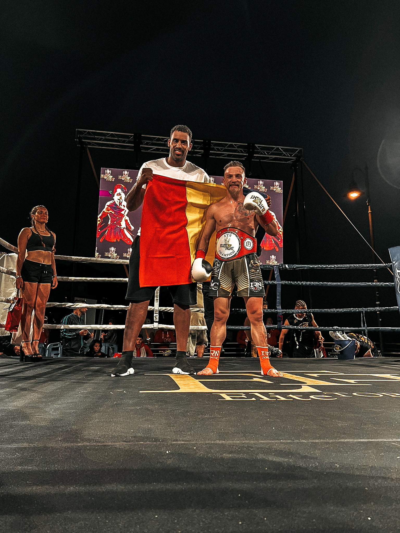 Ionel Bălan — Victorie în ring